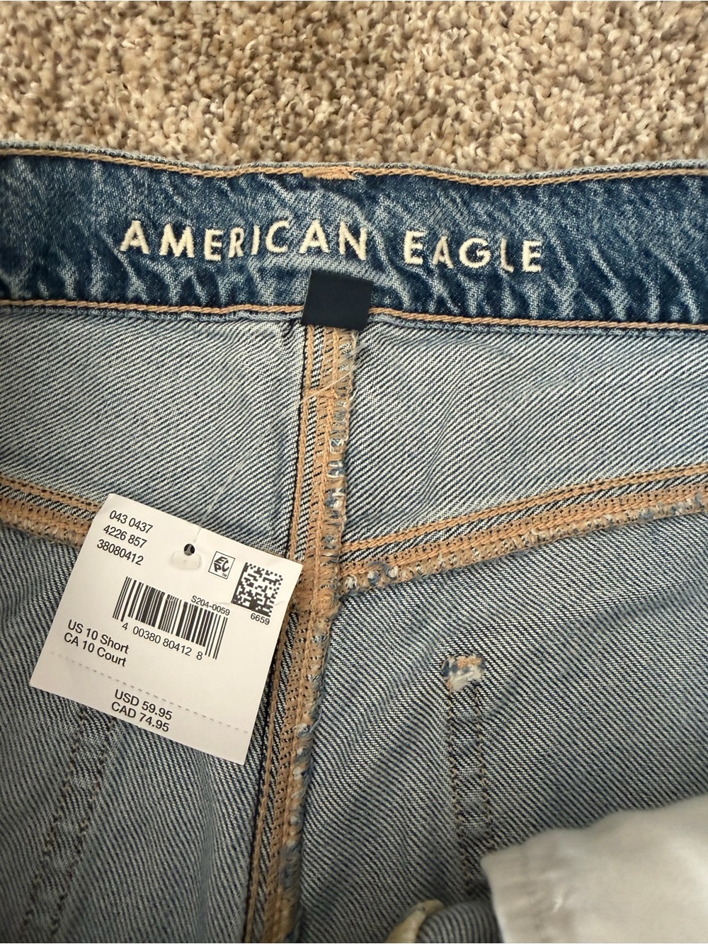 American Eagle Dreamy drape high waste baggy - Picture 4 of 7